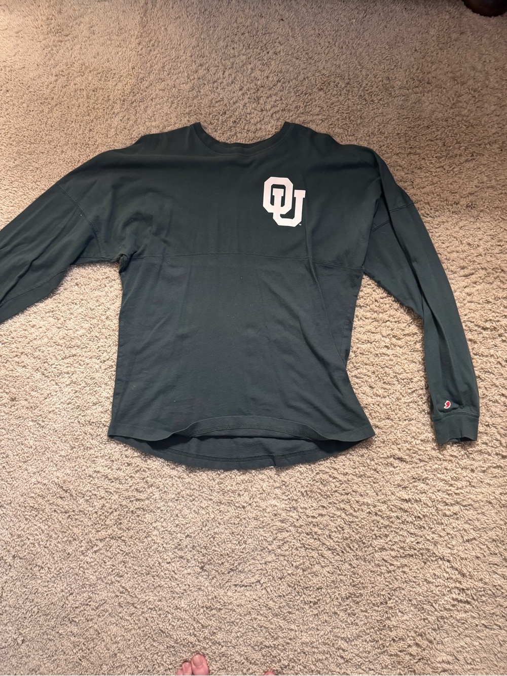 Ohio University OU Bobcats Original League Long Sleeve Shirt Small
